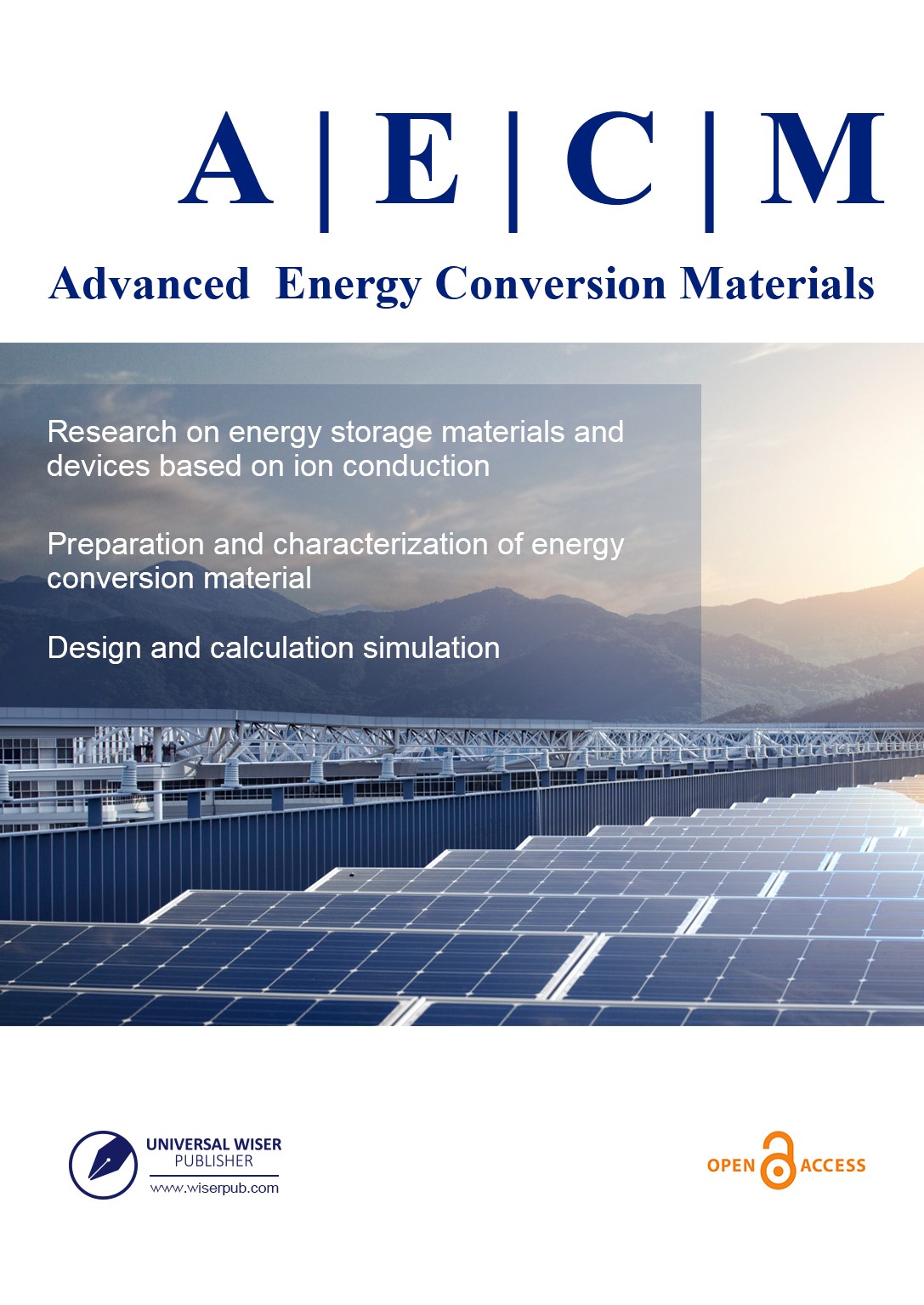 Advanced Energy Conversion Materials