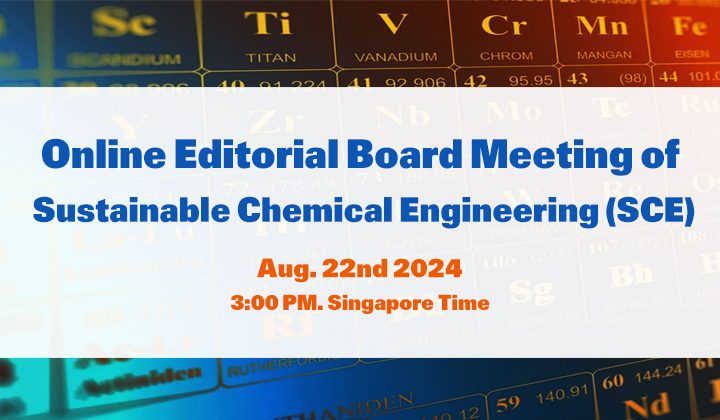 Congratulations on SCE’s 1st Online Editorial Board Meeting, Held in August 2024