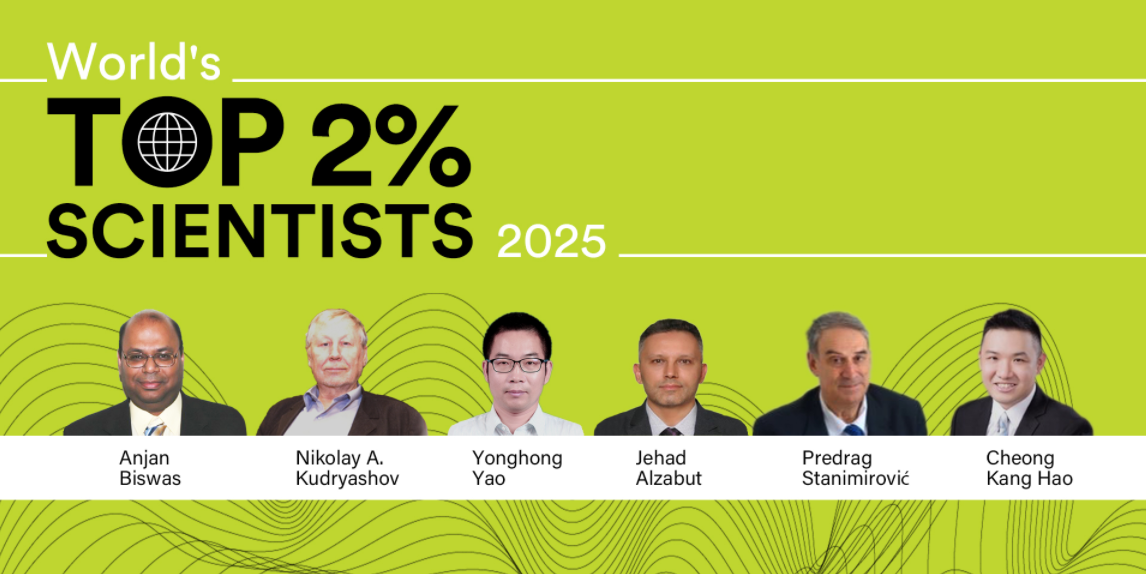 Celebrating CM Editorial Board Members Recognized in the World's Top 2% Scientists 2025