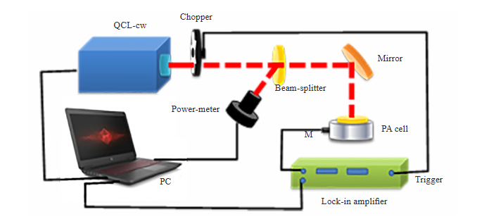 Quantum Cascade Laser Photoacoustic Spectroscopy Applied to Rice Flour Analysis