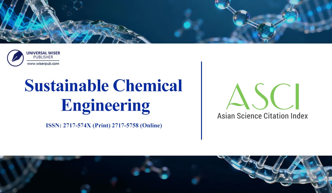Sustainable Chemical Engineering Indexed in ASCI Database